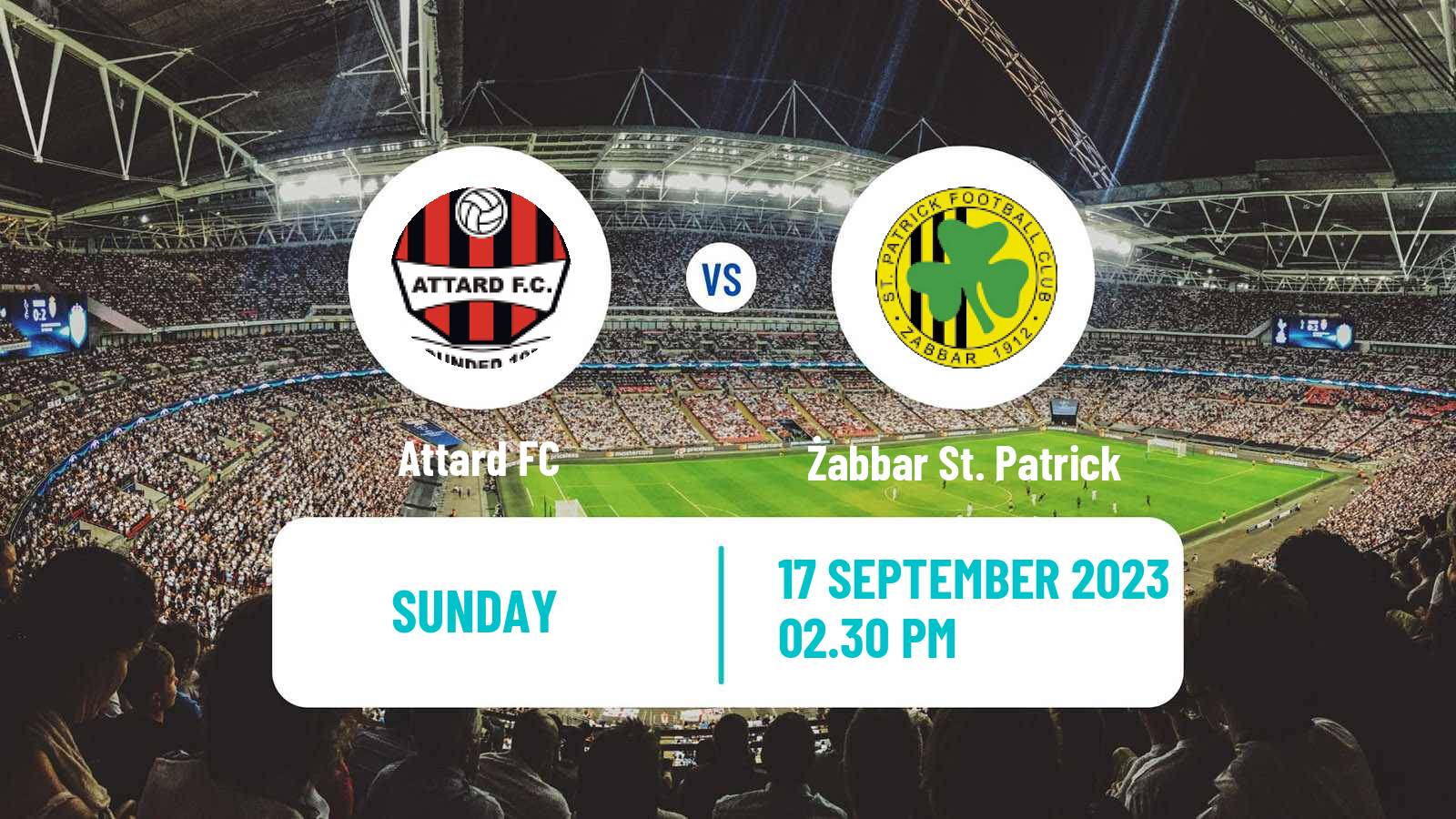 Soccer Maltese Challenge League Attard - Żabbar St. Patrick