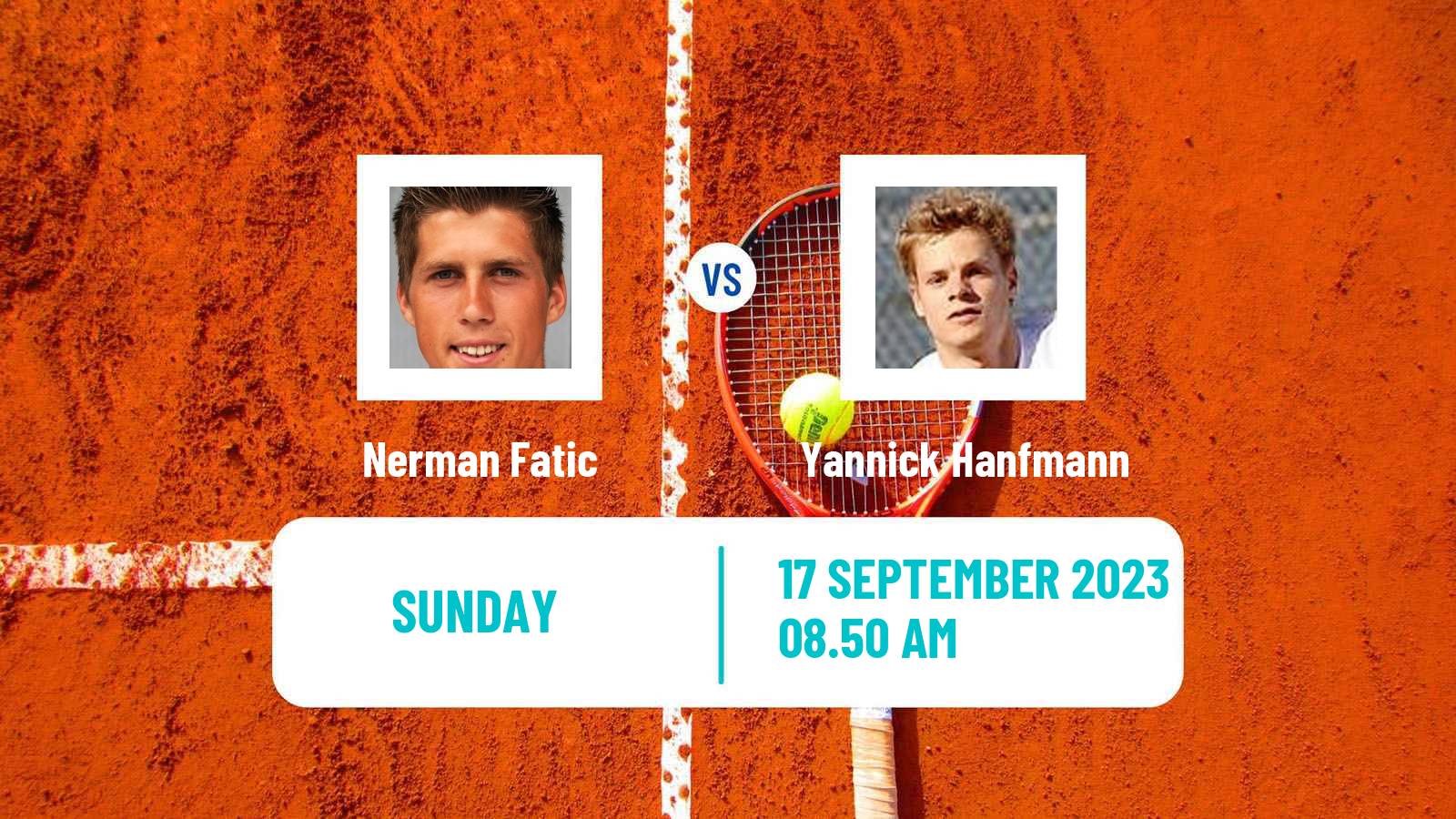 Tennis Davis Cup World Group I Nerman Fatic - Yannick Hanfmann