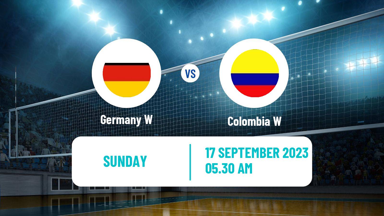 Volleyball Olympic Games - Volleyball Women Germany W - Colombia W