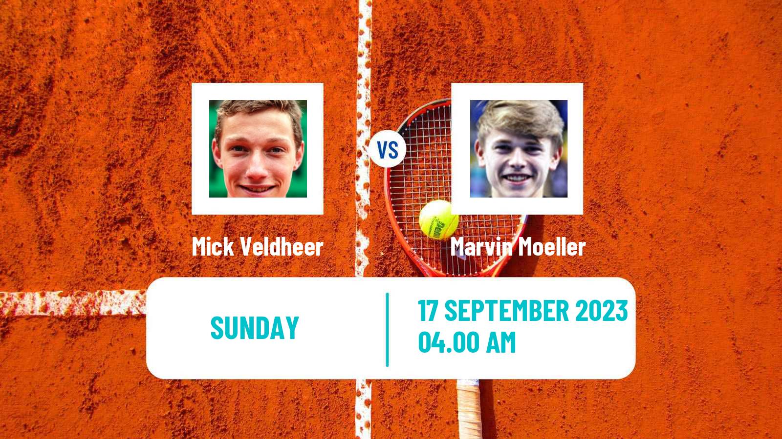Tennis Bad Waltersdorf Challenger Men Mick Veldheer - Marvin Moeller