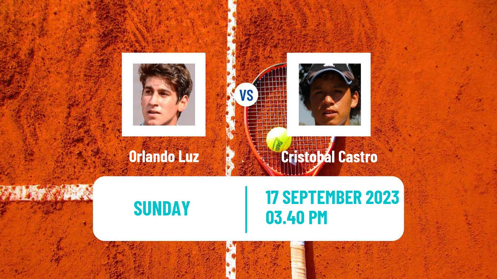 Tennis Antofagasta Challenger Men Orlando Luz - Cristobal Castro