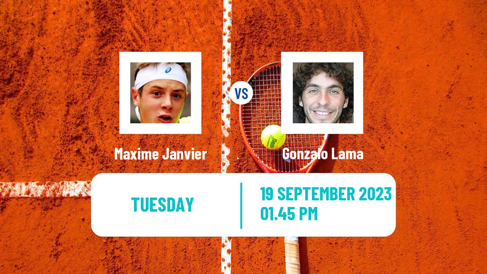 Tennis Antofagasta Challenger Men Maxime Janvier - Gonzalo Lama