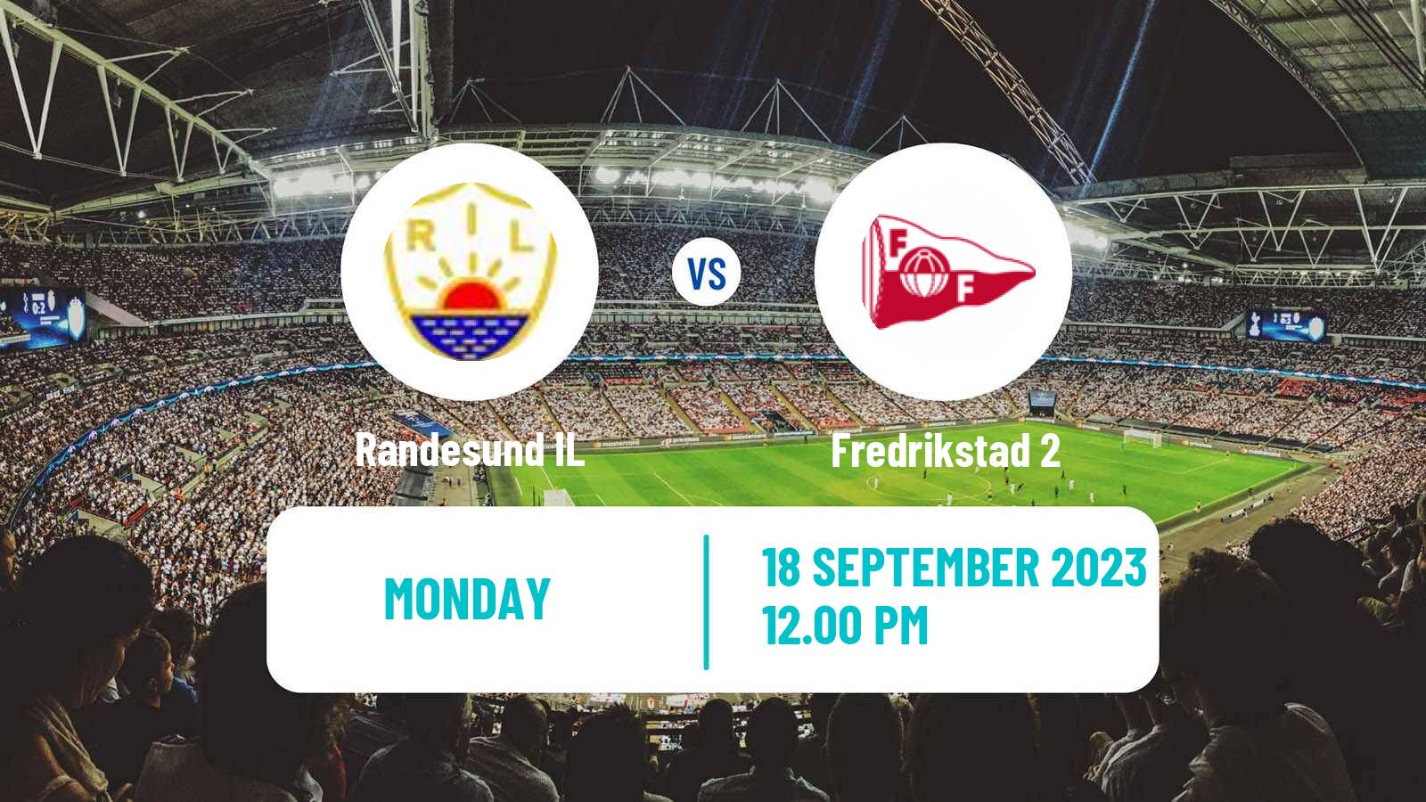 Soccer Norwegian Division 3 - Group 4 Randesund - Fredrikstad 2