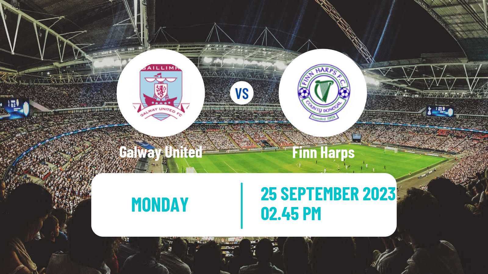 Soccer Irish Division 1 Galway United - Finn Harps