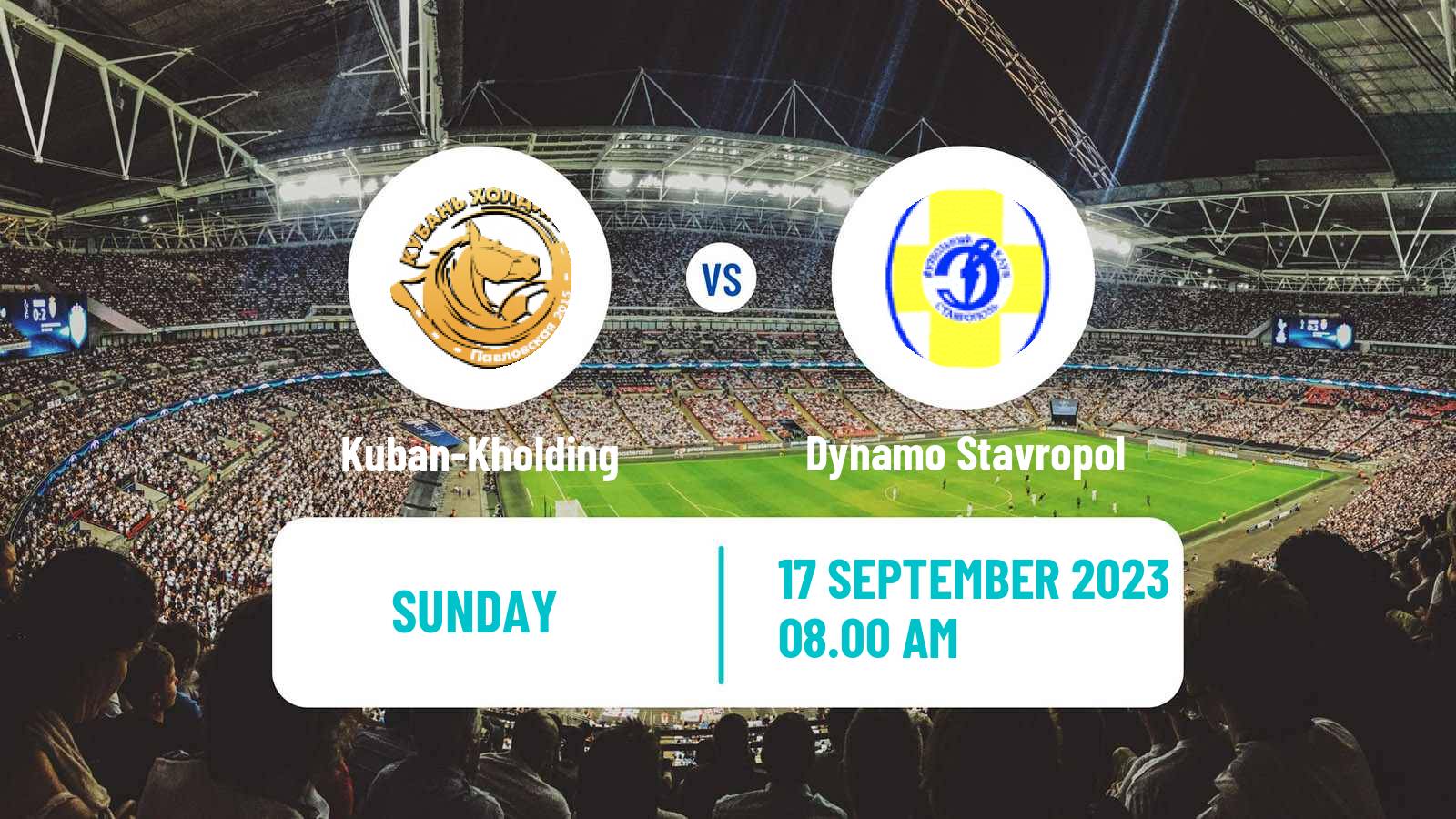 Soccer FNL 2 Division B Group 1 Kuban-Kholding - Dynamo Stavropol