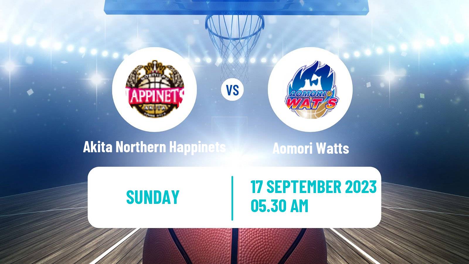 Basketball Club Friendly Basketball Akita Northern Happinets - Aomori Watts
