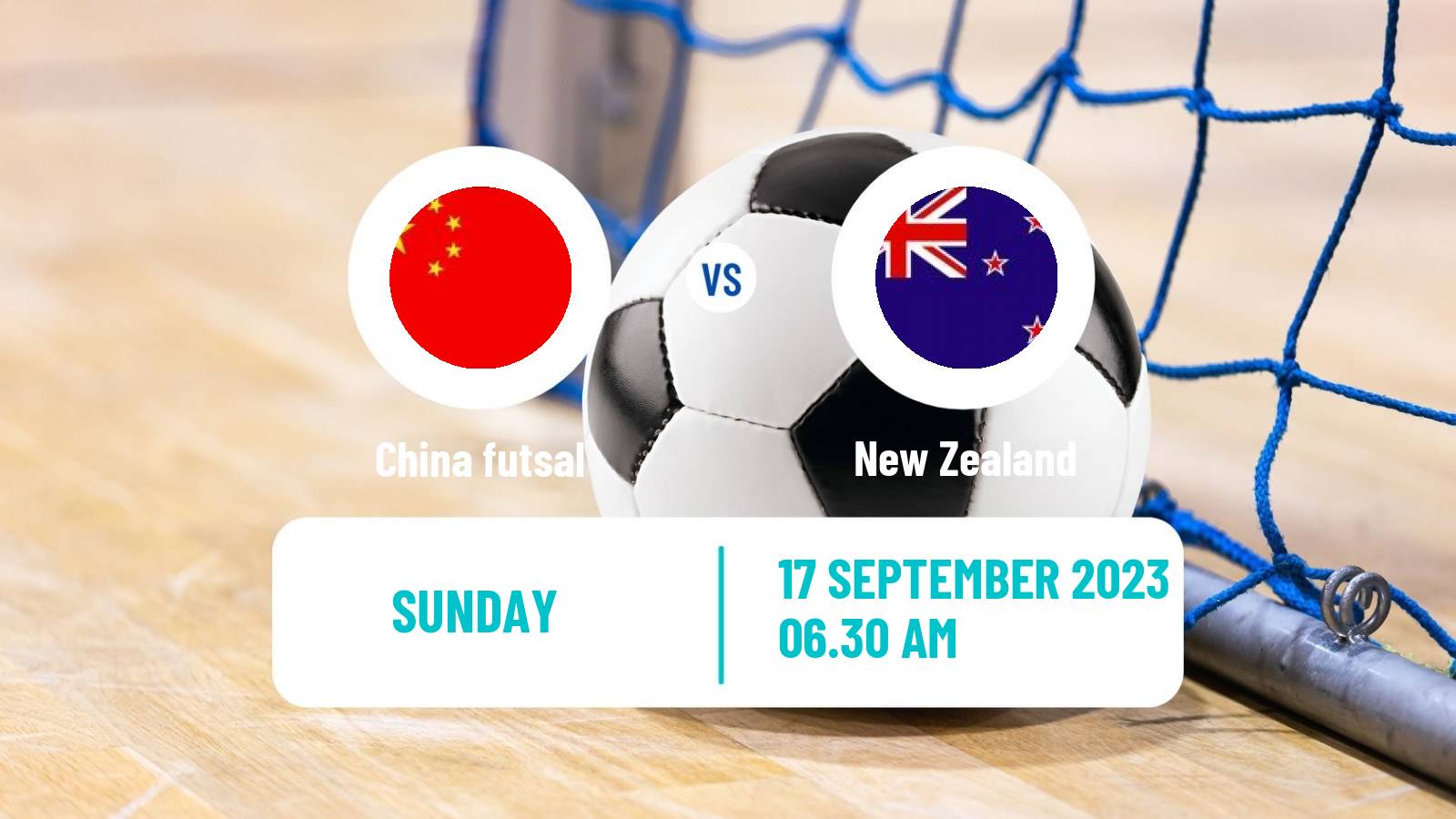 Futsal Friendly International Futsal China - New Zealand