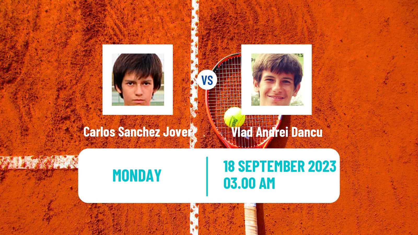 Tennis Sibiu Challenger Men Carlos Sanchez Jover - Vlad Andrei Dancu