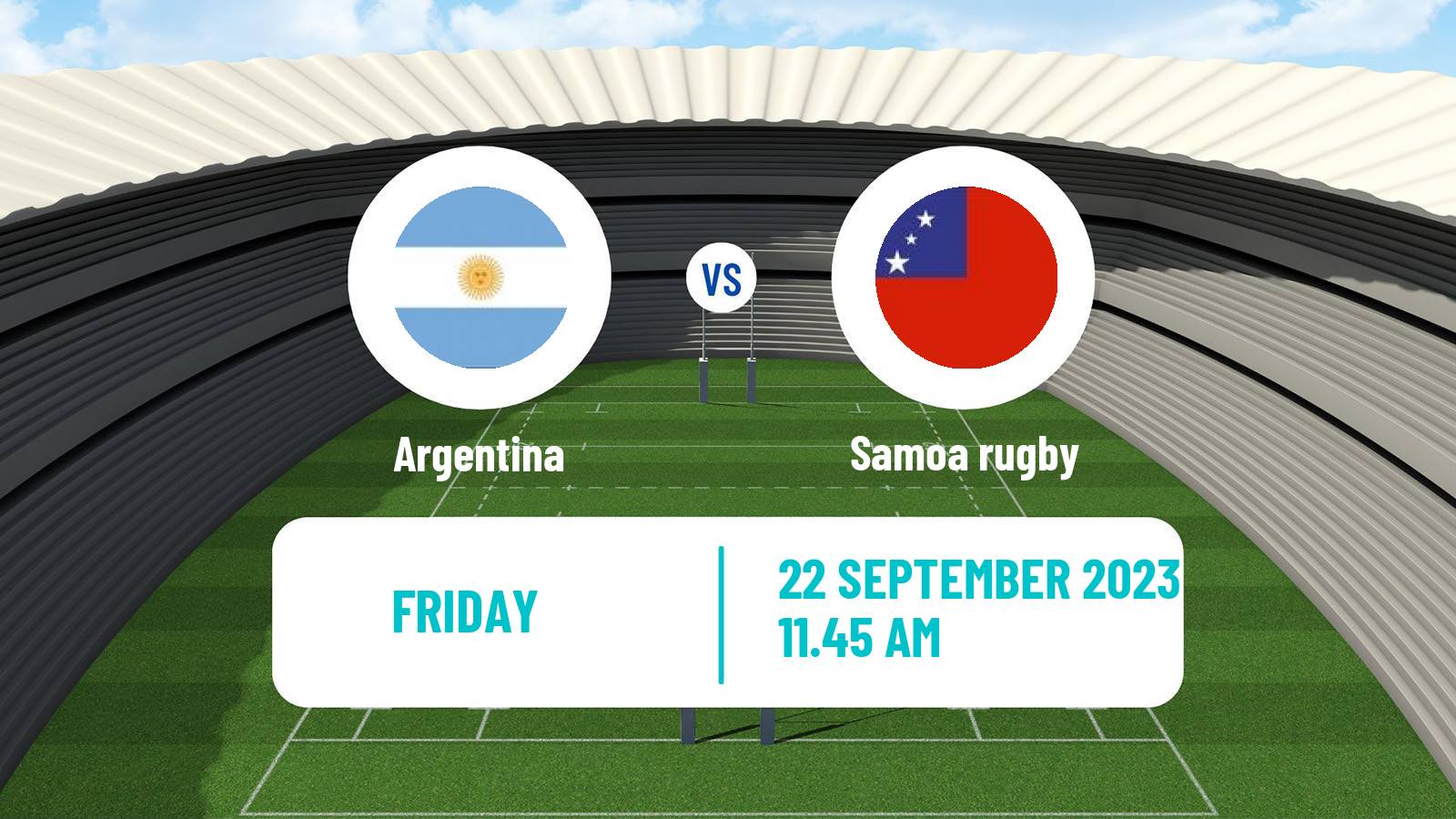 Rugby union Rugby World Cup Argentina - Samoa