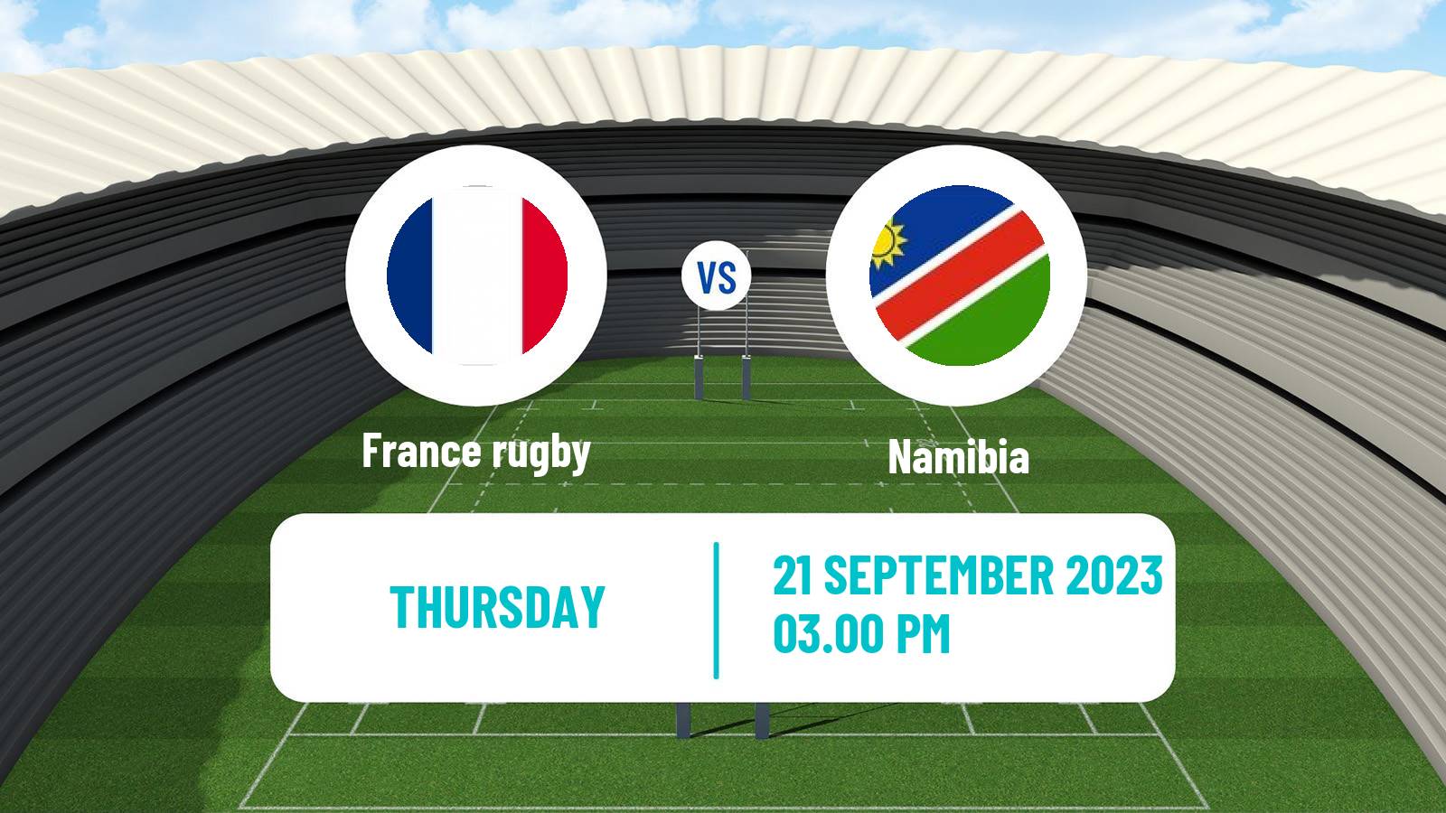 Rugby union Rugby World Cup France - Namibia