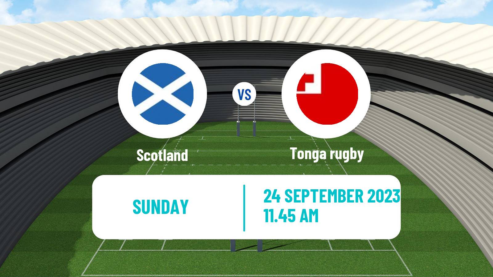 Rugby union Rugby World Cup Scotland - Tonga
