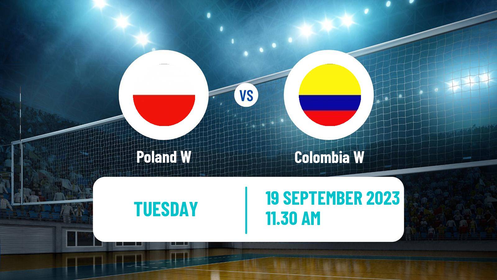 Volleyball Olympic Games - Volleyball Women Poland W - Colombia W