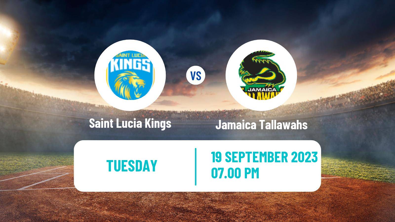 Cricket Caribbean Premier League Cricket Saint Lucia Kings - Jamaica Tallawahs