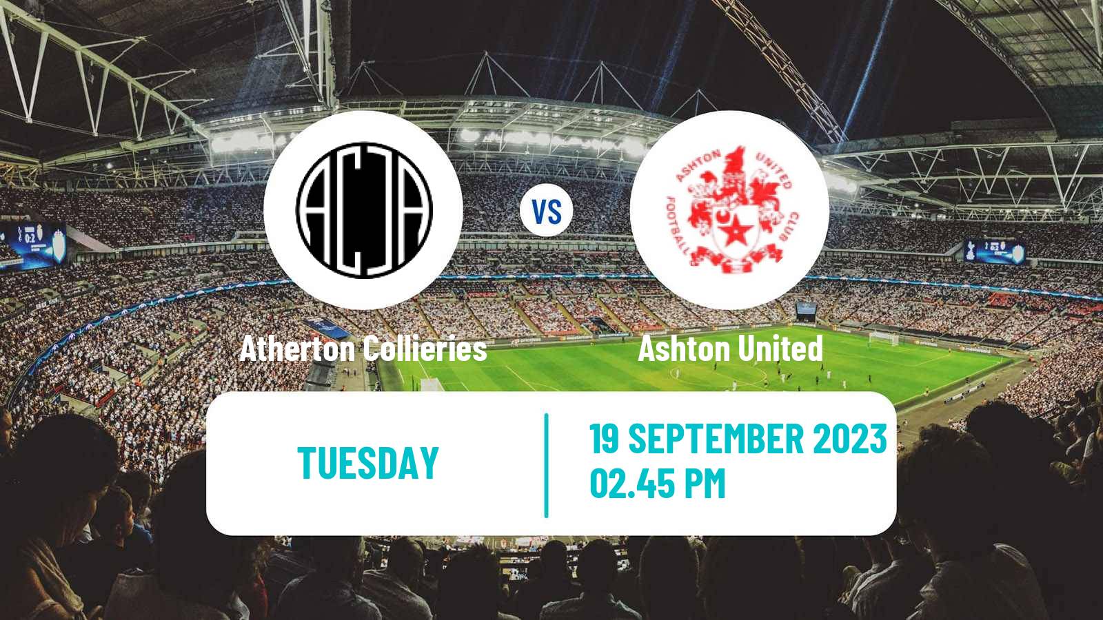 Soccer English FA Cup Atherton Collieries - Ashton United