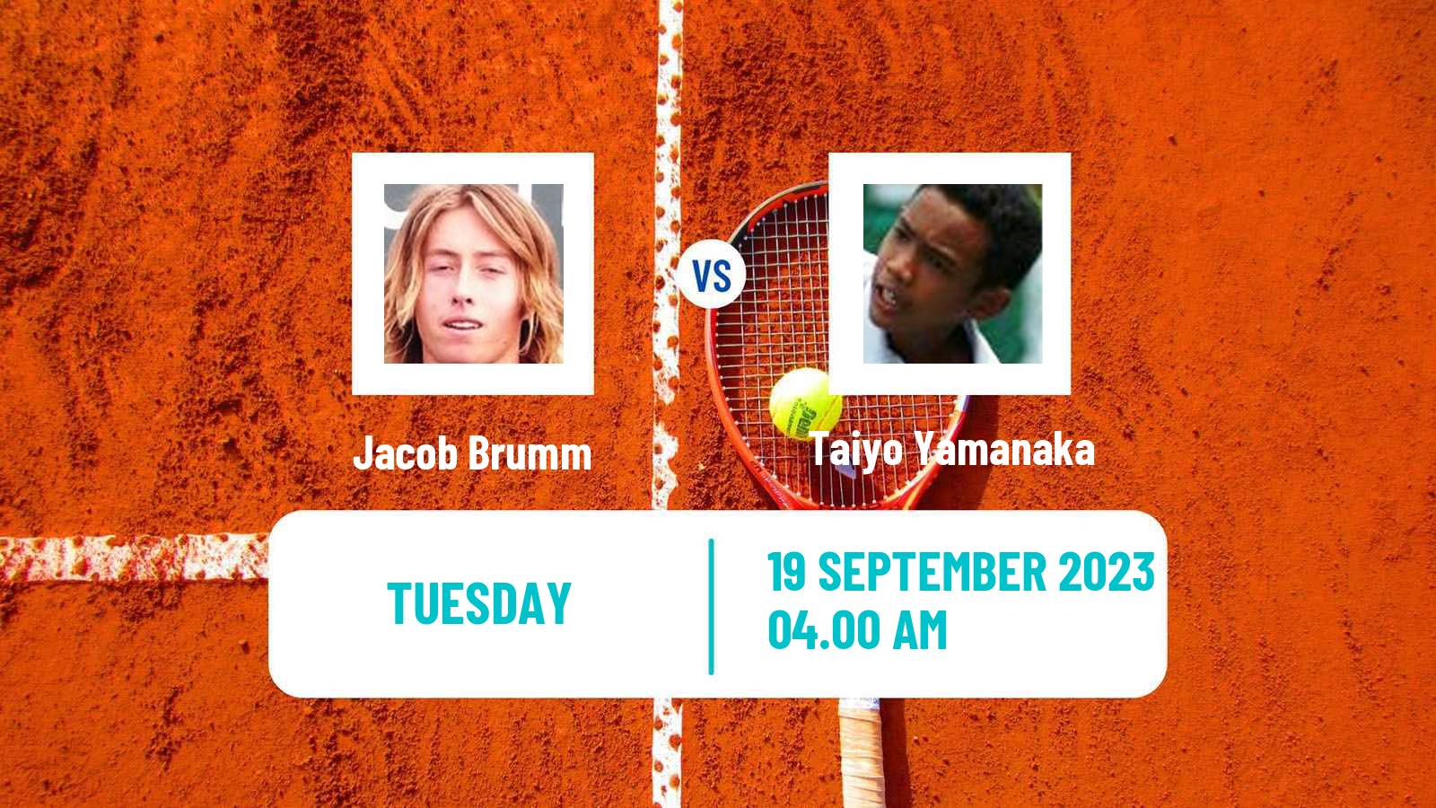 Tennis ITF M25 Darwin 2 Men 2023 Jacob Brumm - Taiyo Yamanaka