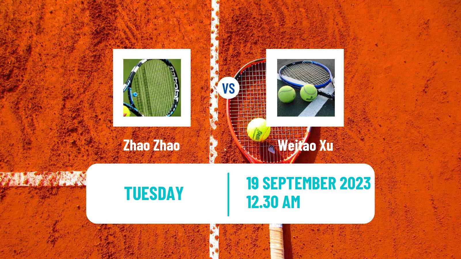 Tennis ITF M25 Guiyang Men 2023 Zhao Zhao - Weitao Xu