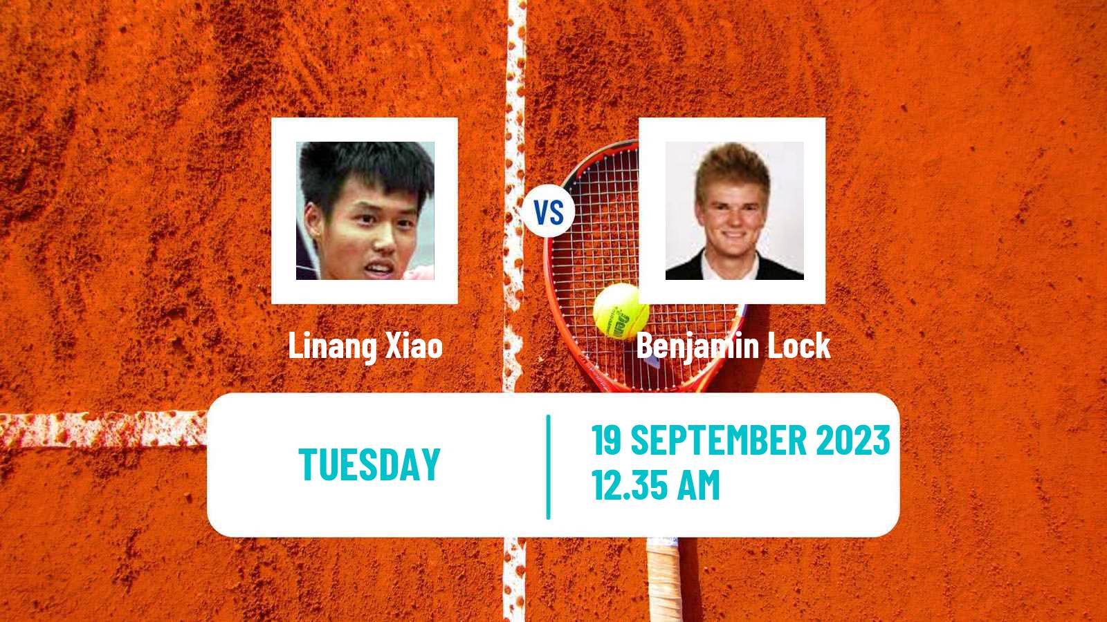 Tennis ATP Chengdu Linang Xiao - Benjamin Lock