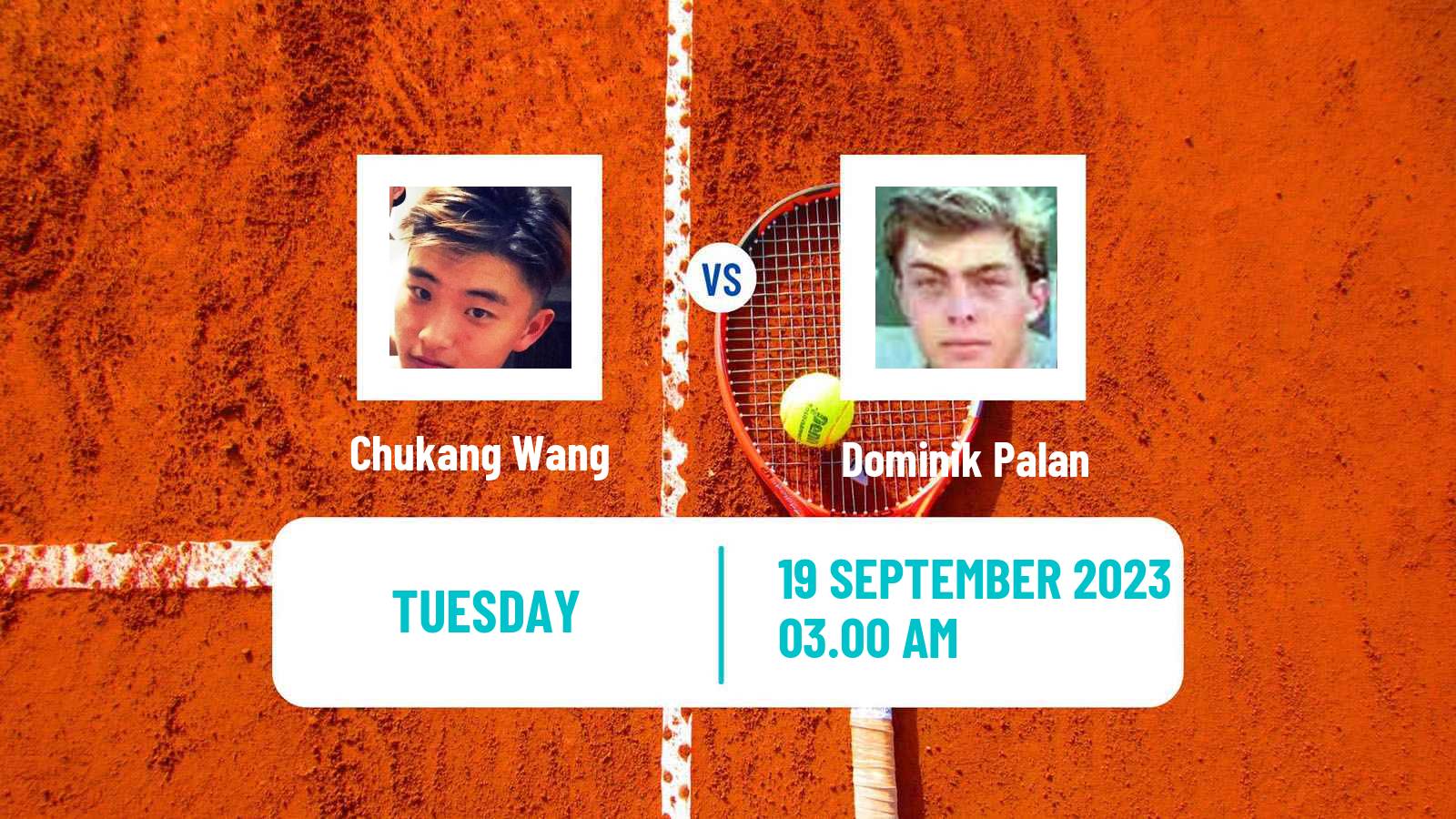 Tennis ATP Zhuhai Chukang Wang - Dominik Palan