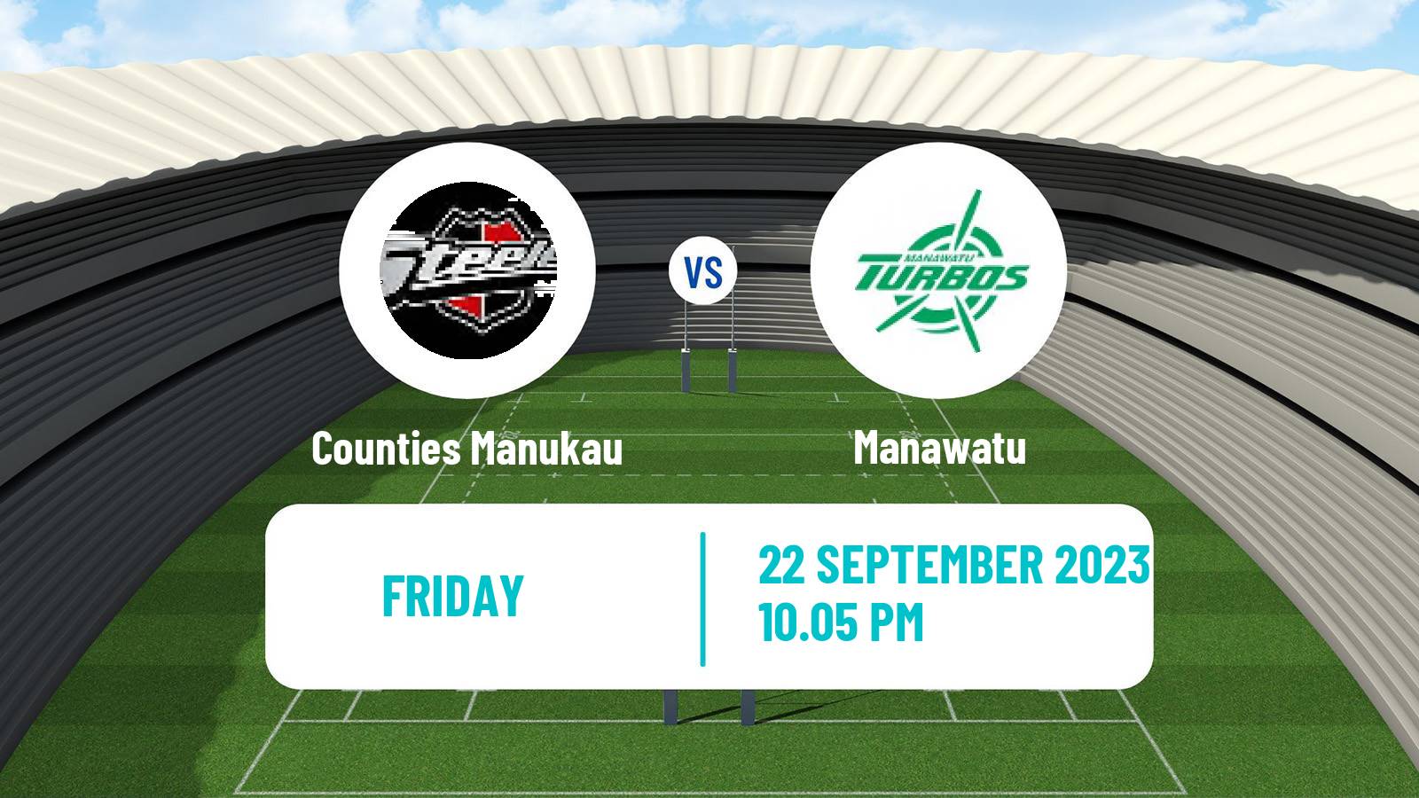 Rugby union New Zealand Bunnings NPC Counties Manukau - Manawatu