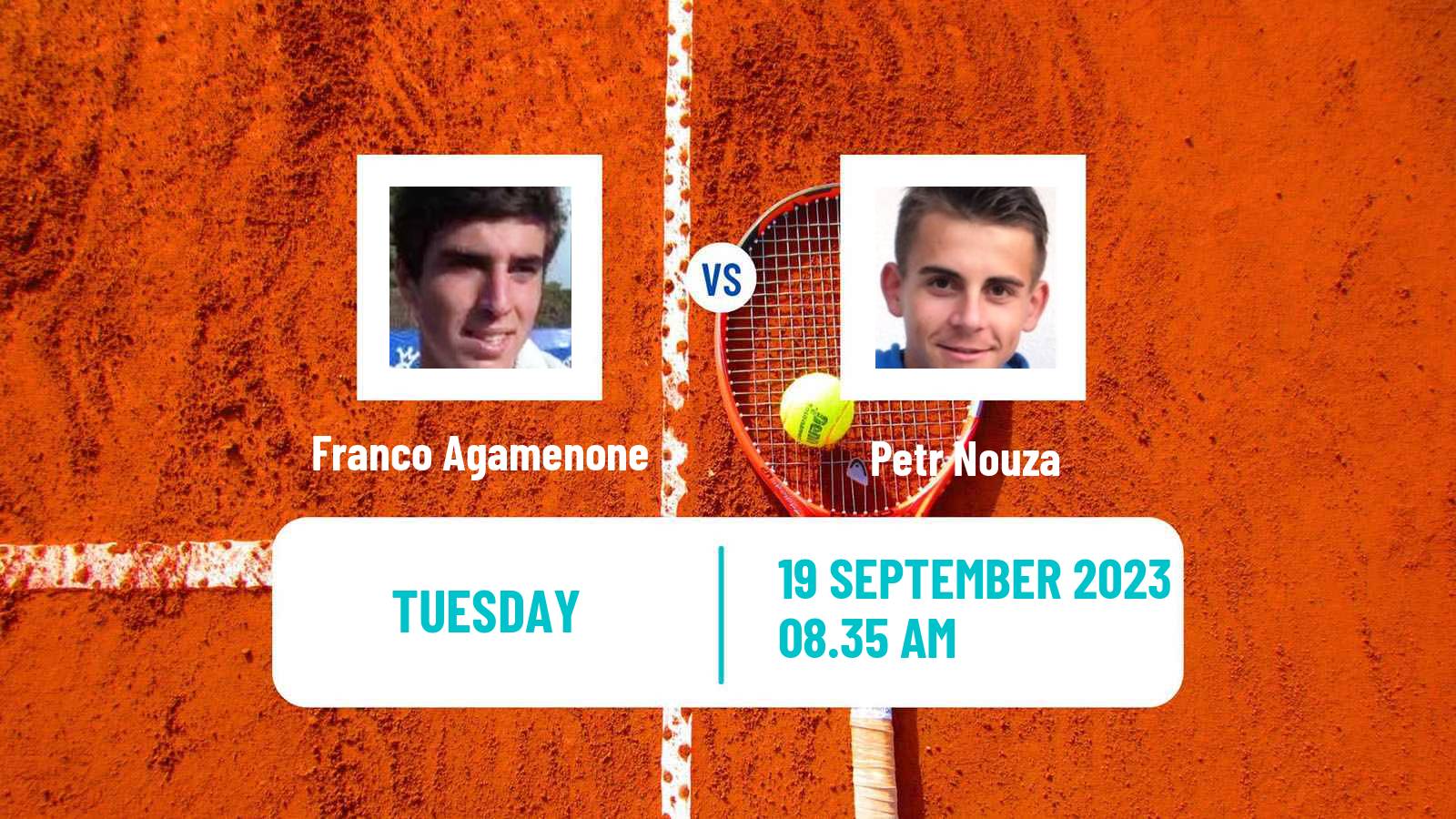 Tennis Bad Waltersdorf Challenger Men Franco Agamenone - Petr Nouza