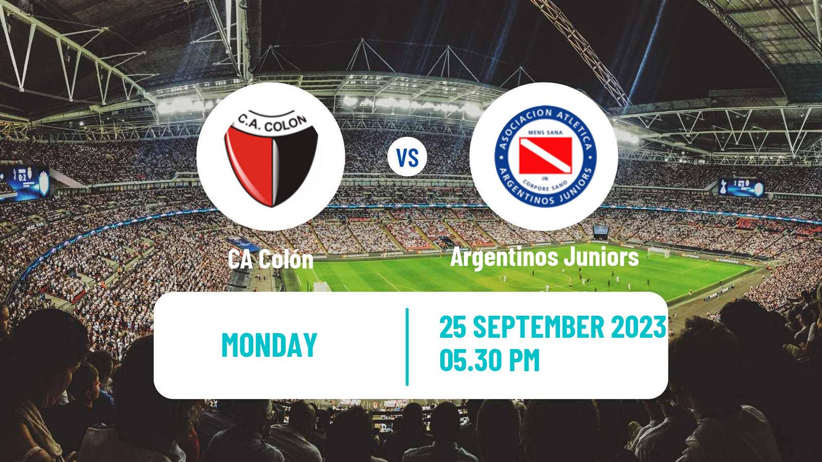 Soccer Argentinian Copa de la Liga Profesional Colón - Argentinos Juniors