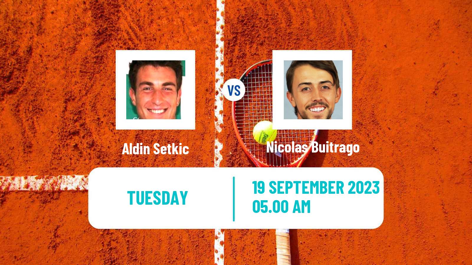 Tennis ITF M15 Kursumlijska Banja 9 Men Aldin Setkic - Nicolas Buitrago