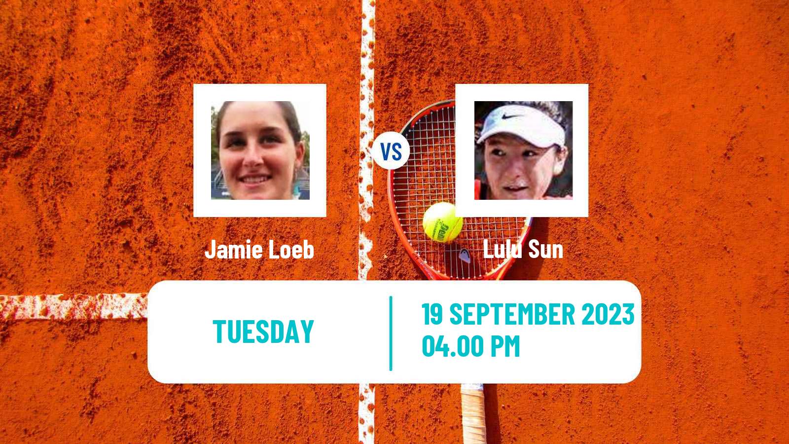 Tennis ITF W60 Berkeley Ca Women Jamie Loeb - Lulu Sun