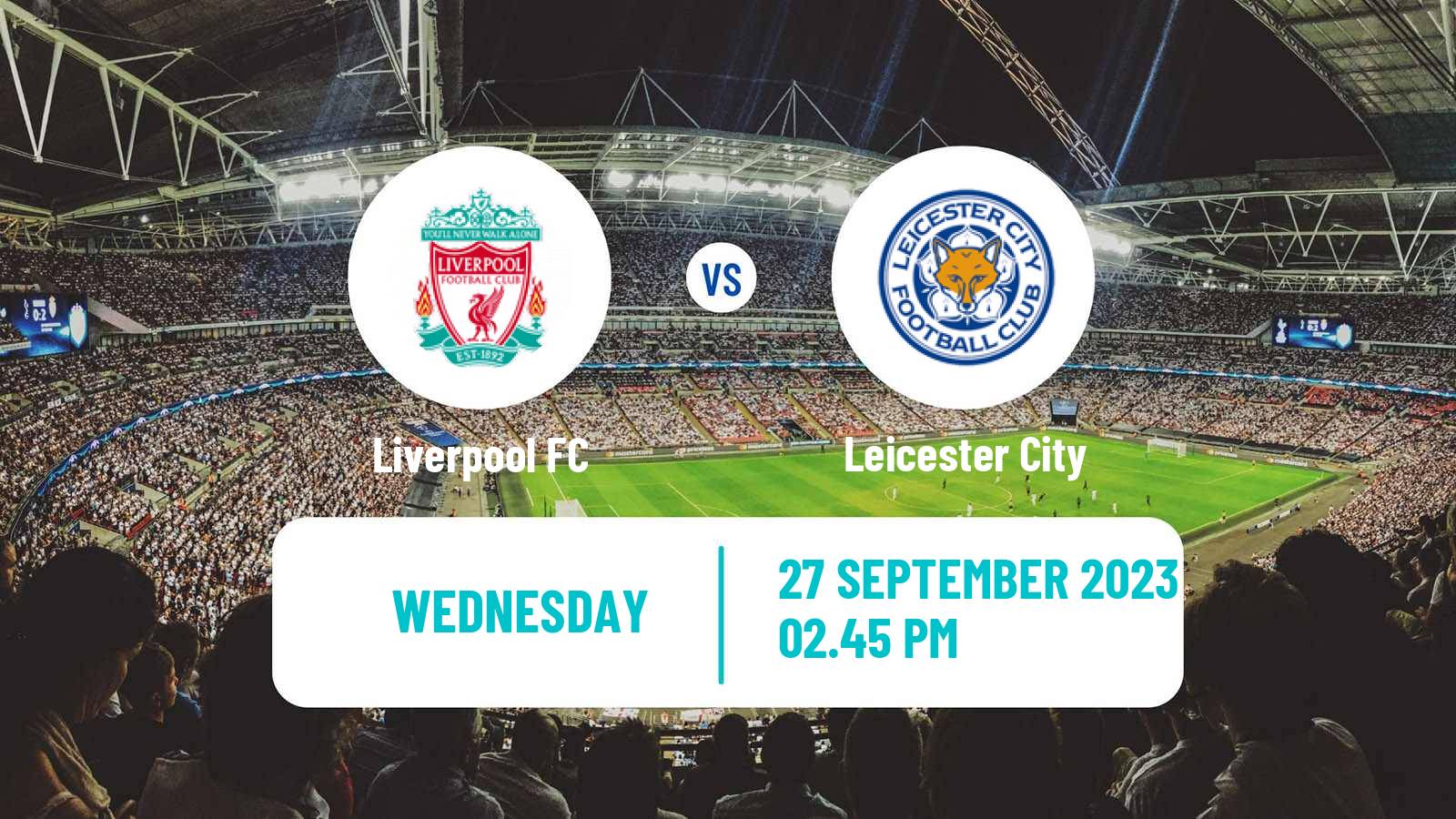 Soccer English League Cup Liverpool - Leicester City