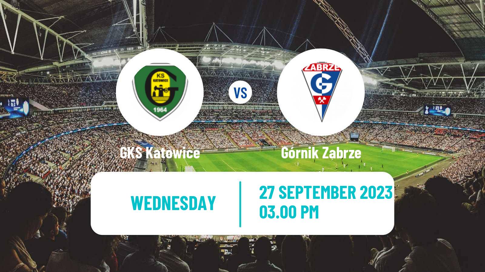 Soccer Polish Cup GKS Katowice - Górnik Zabrze