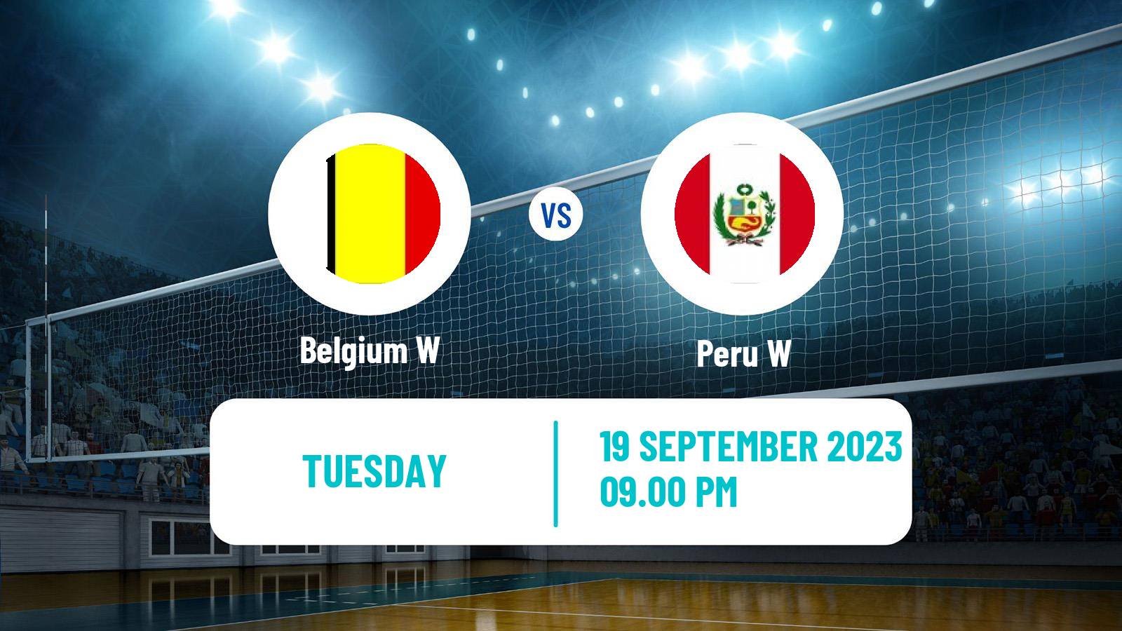 Volleyball Olympic Games - Volleyball Women Belgium W - Peru W