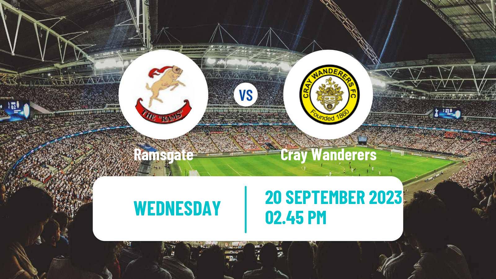 Soccer English FA Cup Ramsgate - Cray Wanderers