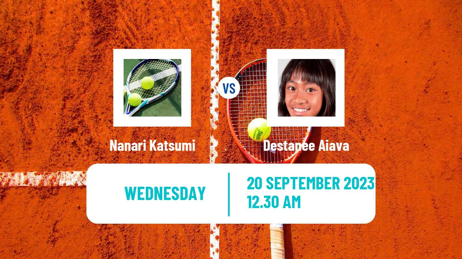 Tennis ITF W25 Perth 2 Women Nanari Katsumi - Destanee Aiava