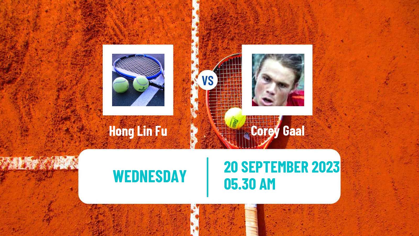 Tennis ITF M25 Darwin 2 Men Hong Lin Fu - Corey Gaal