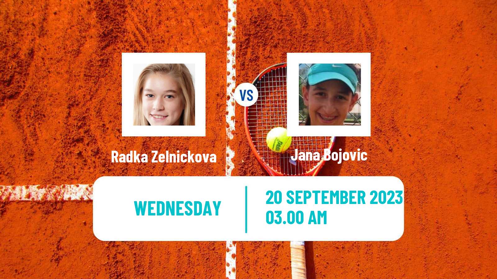 Tennis ITF W40 Pazardzhik Women Radka Zelnickova - Jana Bojovic