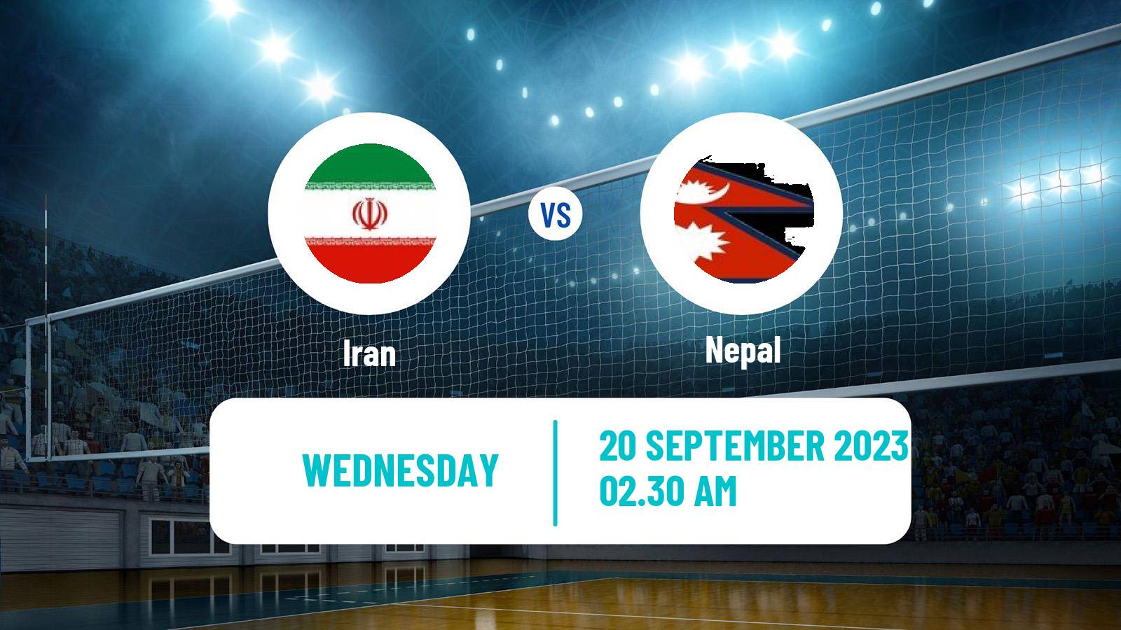 Volleyball Asian Games Volleyball Iran - Nepal