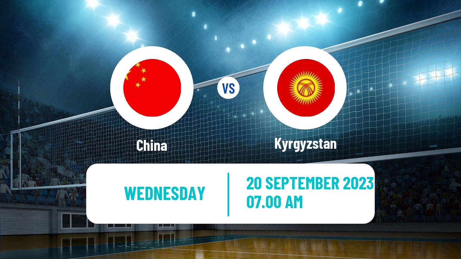 Volleyball Asian Games Volleyball China - Kyrgyzstan