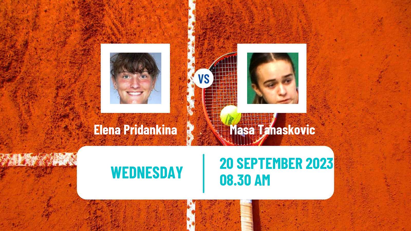 Tennis ITF W15 Kursumlijska Banja 11 Women Elena Pridankina - Masa Tanaskovic