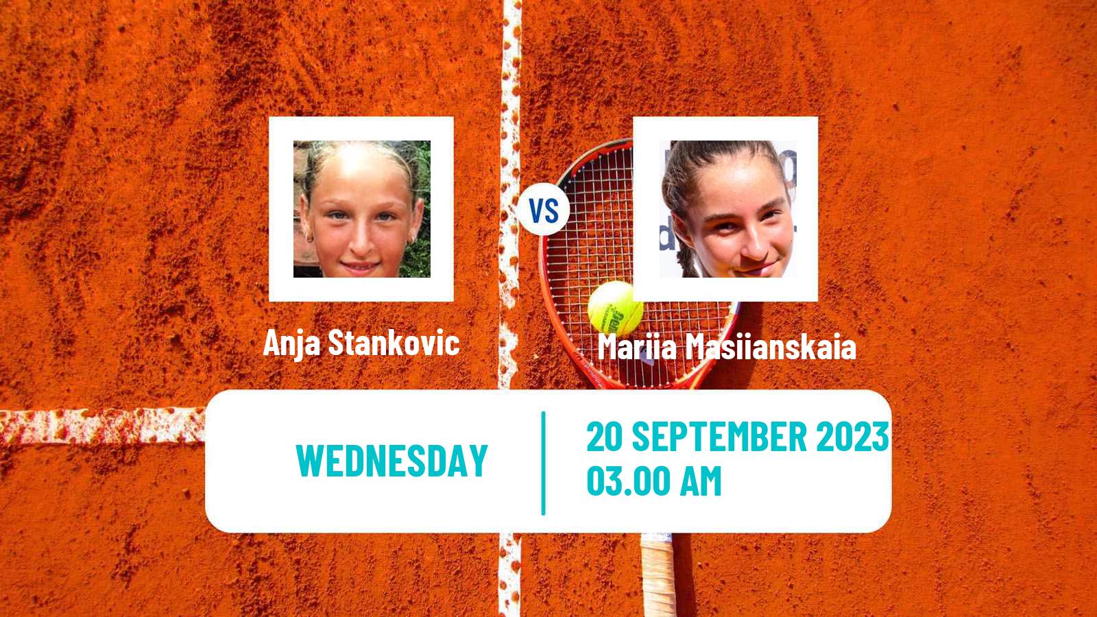 Tennis ITF W15 Kursumlijska Banja 11 Women Anja Stankovic - Mariia Masiianskaia