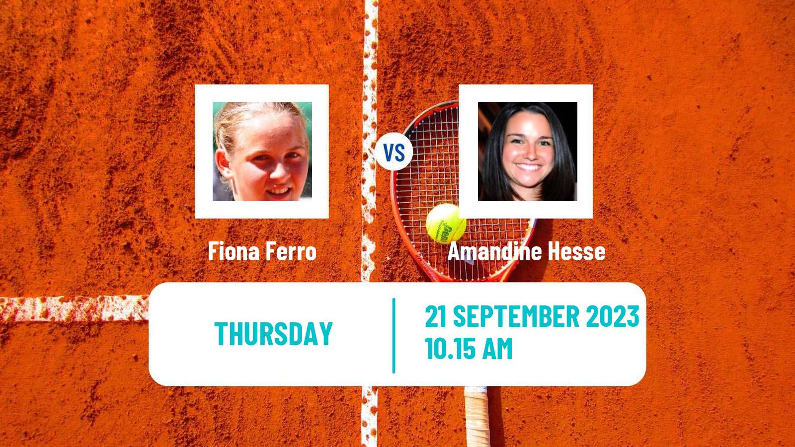 Tennis ITF W60 H Caldas Da Rainha Women Fiona Ferro - Amandine Hesse