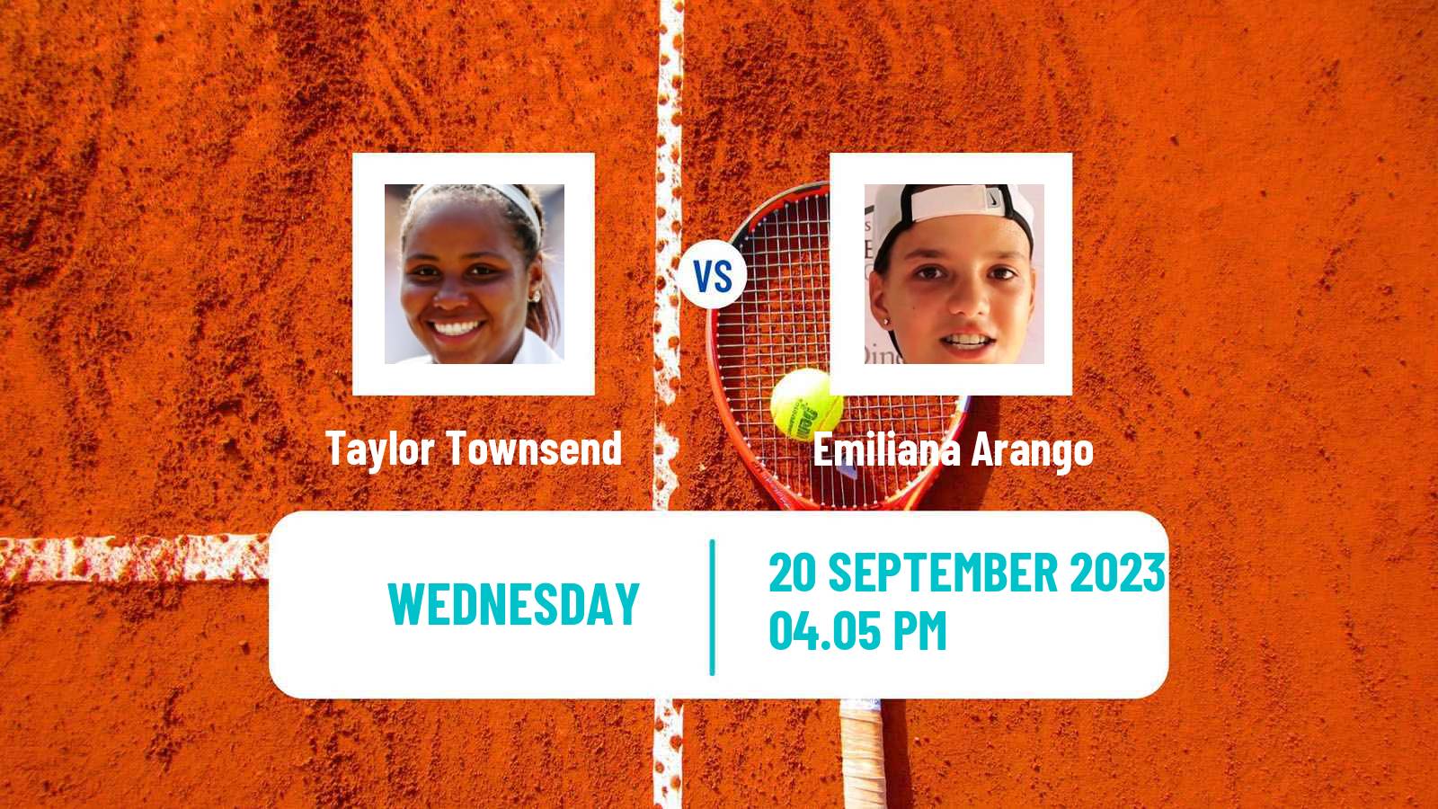 Tennis WTA Guadalajara Taylor Townsend - Emiliana Arango
