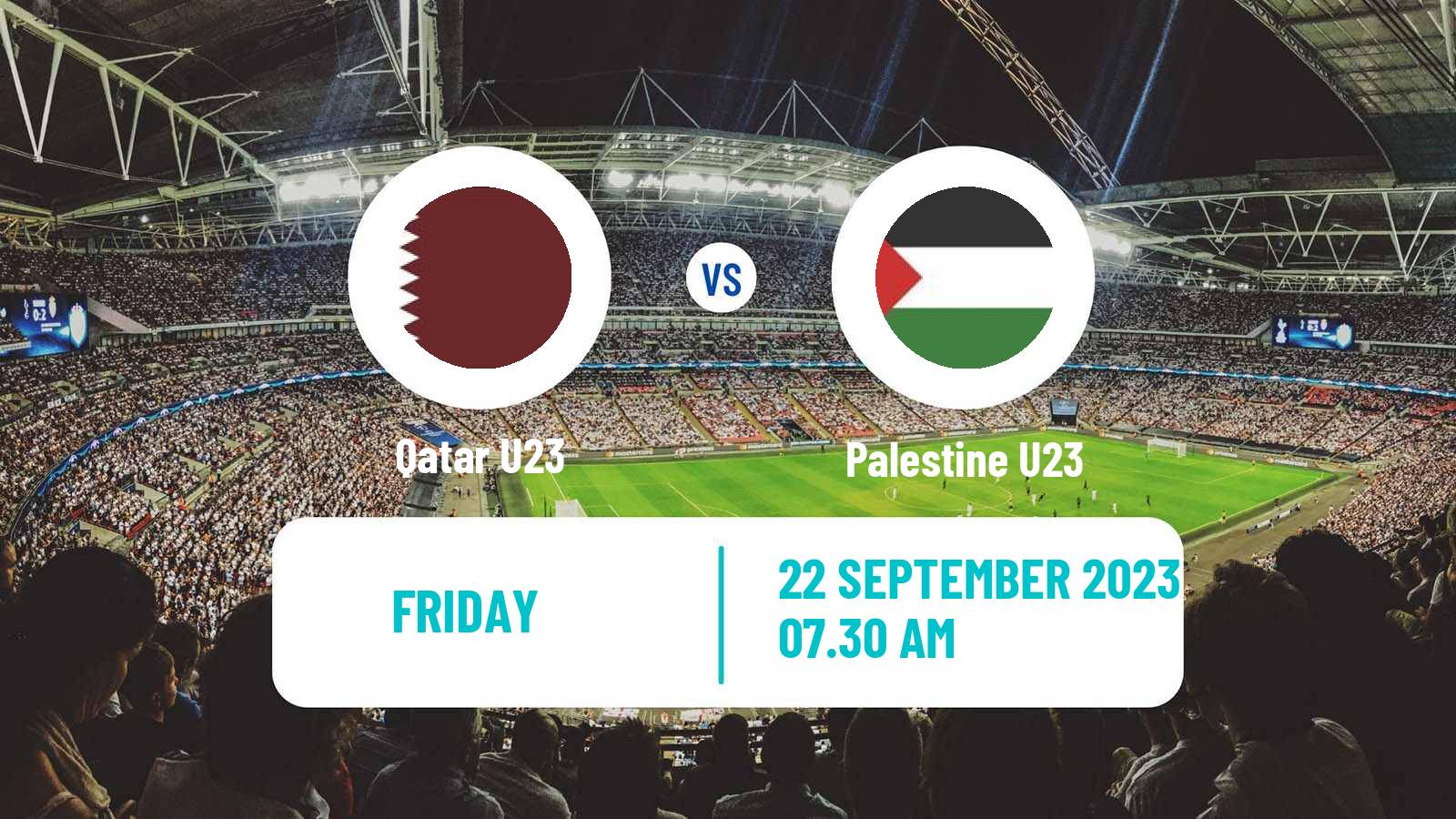 Soccer Asian Games Football Qatar U23 - Palestine U23