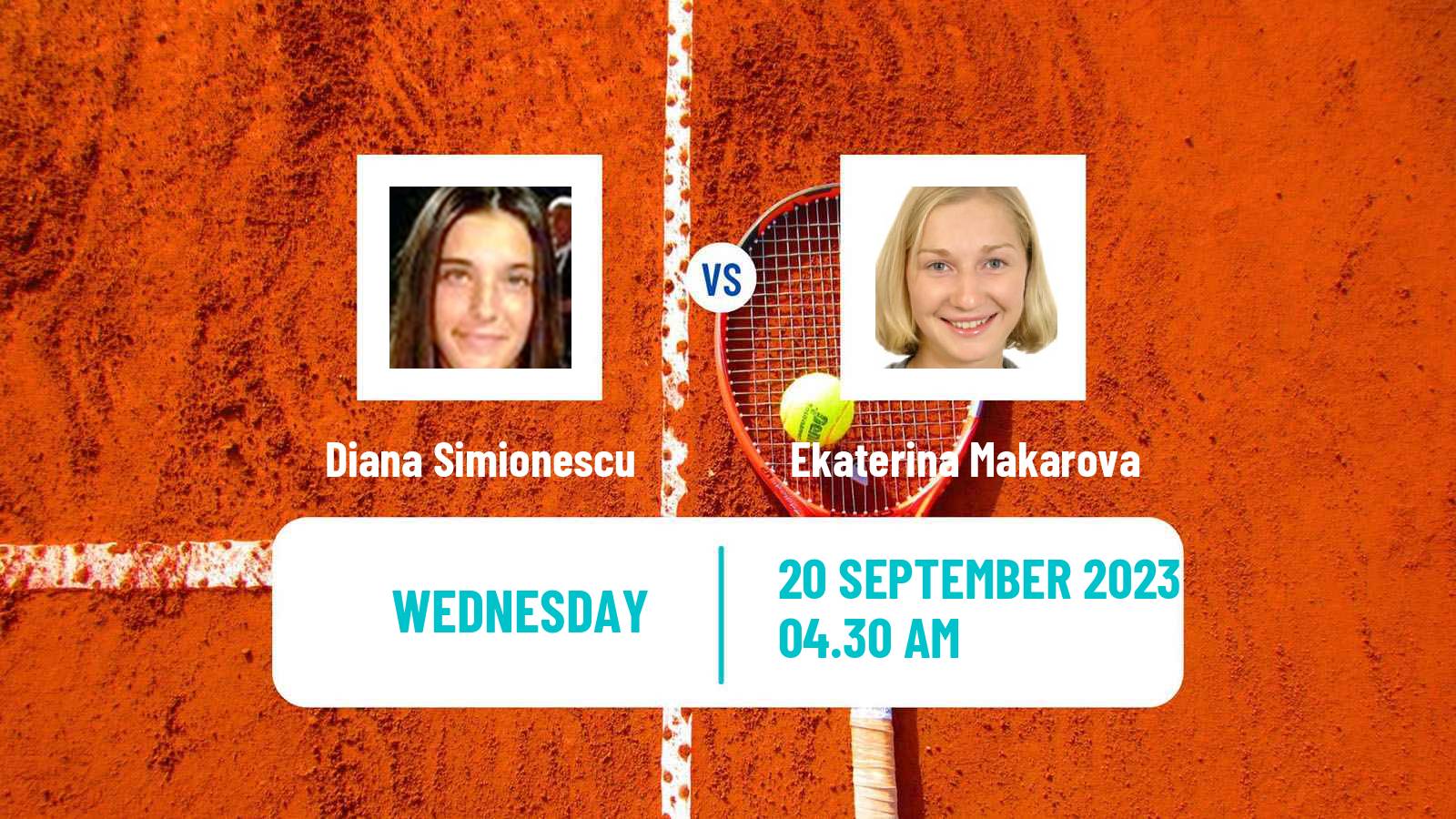 Tennis ITF W25 Slobozia Women Diana Simionescu - Ekaterina Makarova