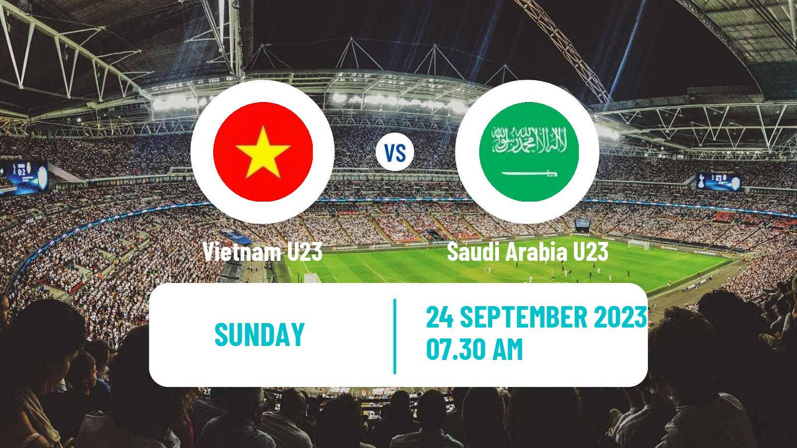 Soccer Asian Games Football Vietnam U23 - Saudi Arabia U23