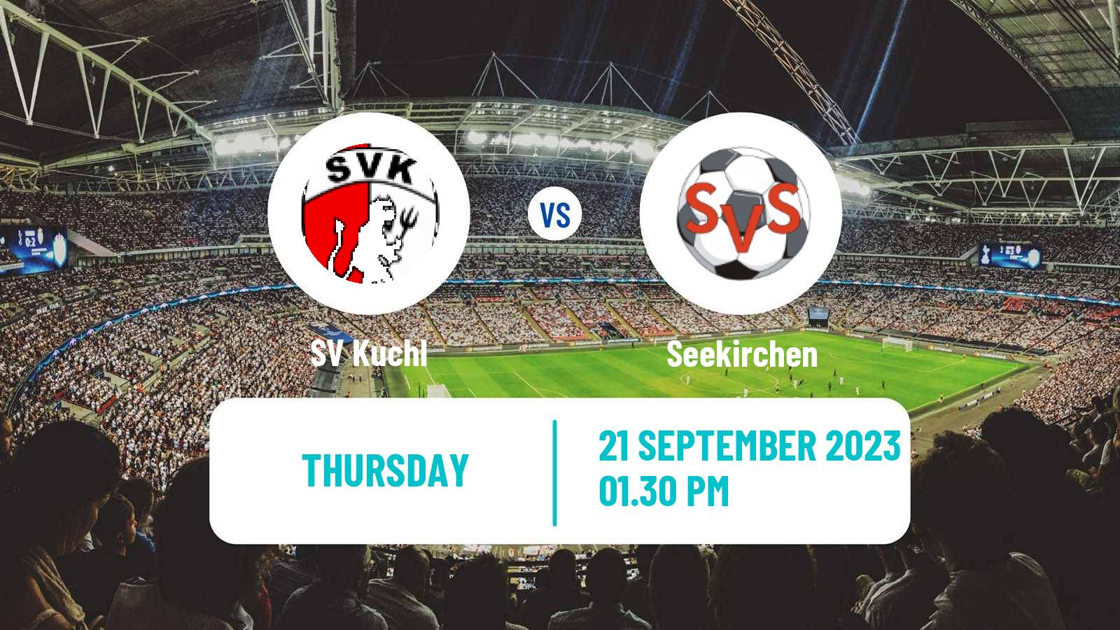 Soccer Austrian Landesliga Salzburg Kuchl - Seekirchen
