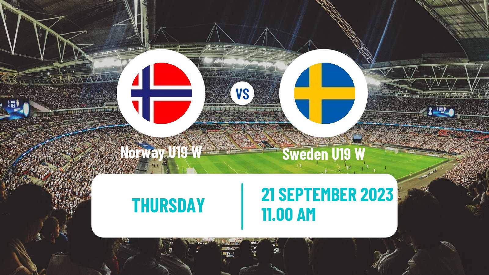 Soccer Friendly International Women Norway U19 W - Sweden U19 W
