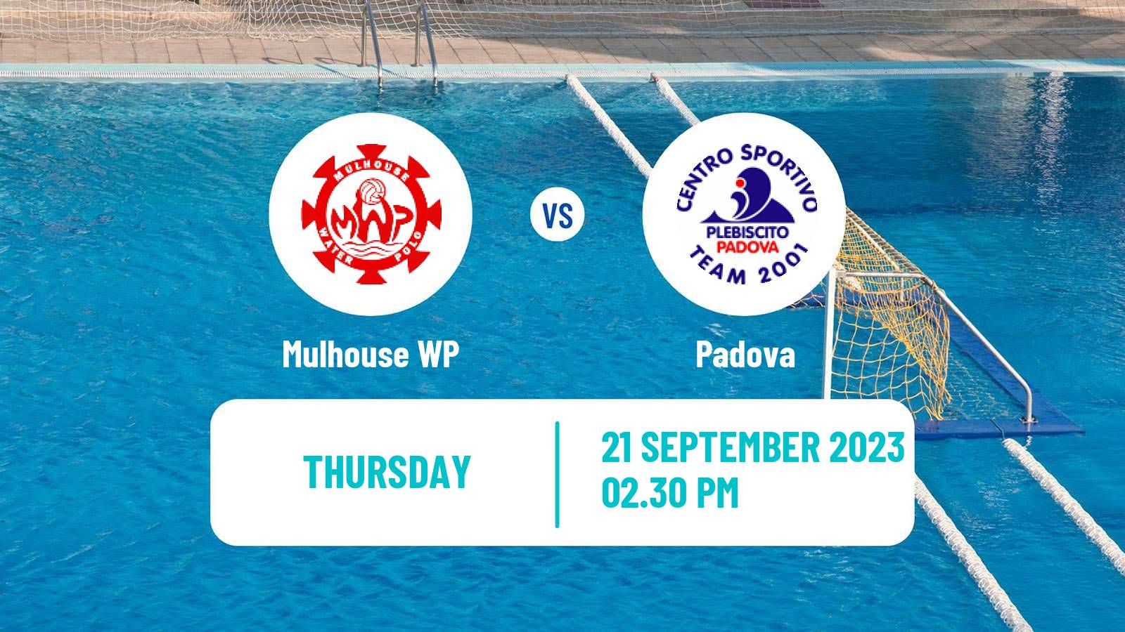 Water polo Champions League Water Polo Women Mulhouse - Padova