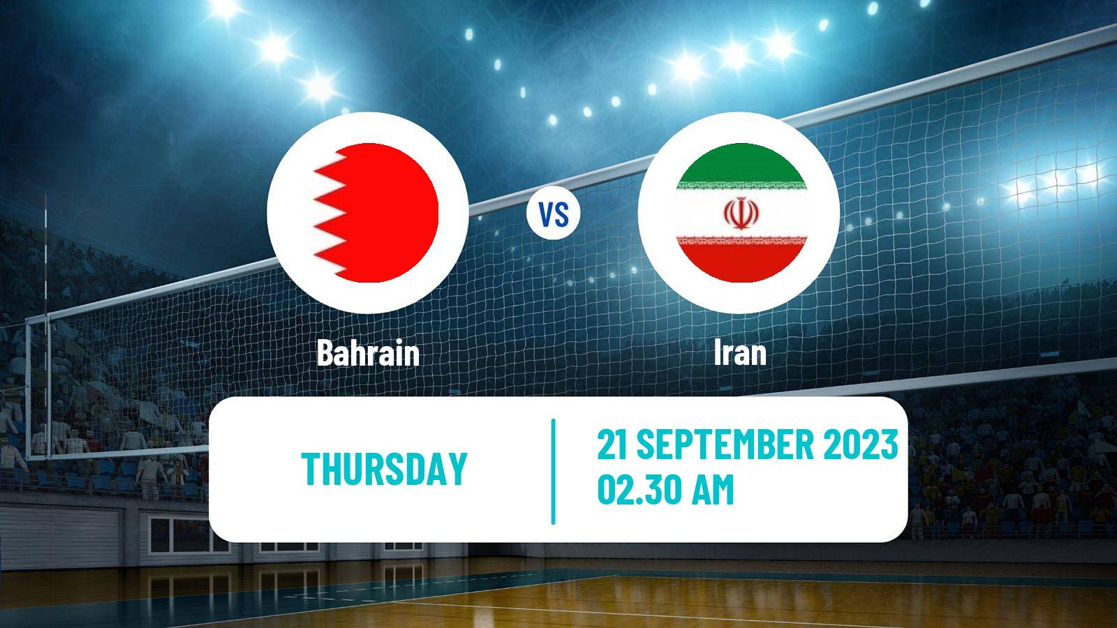 Volleyball Asian Games Volleyball Bahrain - Iran