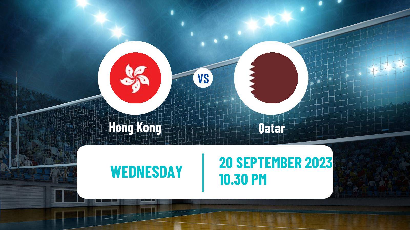 Volleyball Asian Games Volleyball Hong Kong - Qatar