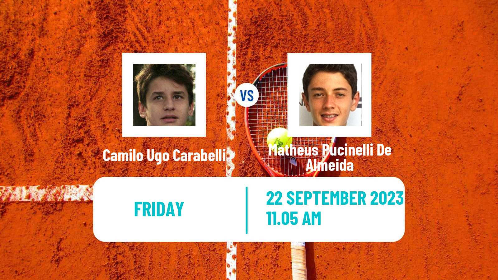 Tennis Antofagasta Challenger Men Camilo Ugo Carabelli - Matheus Pucinelli De Almeida