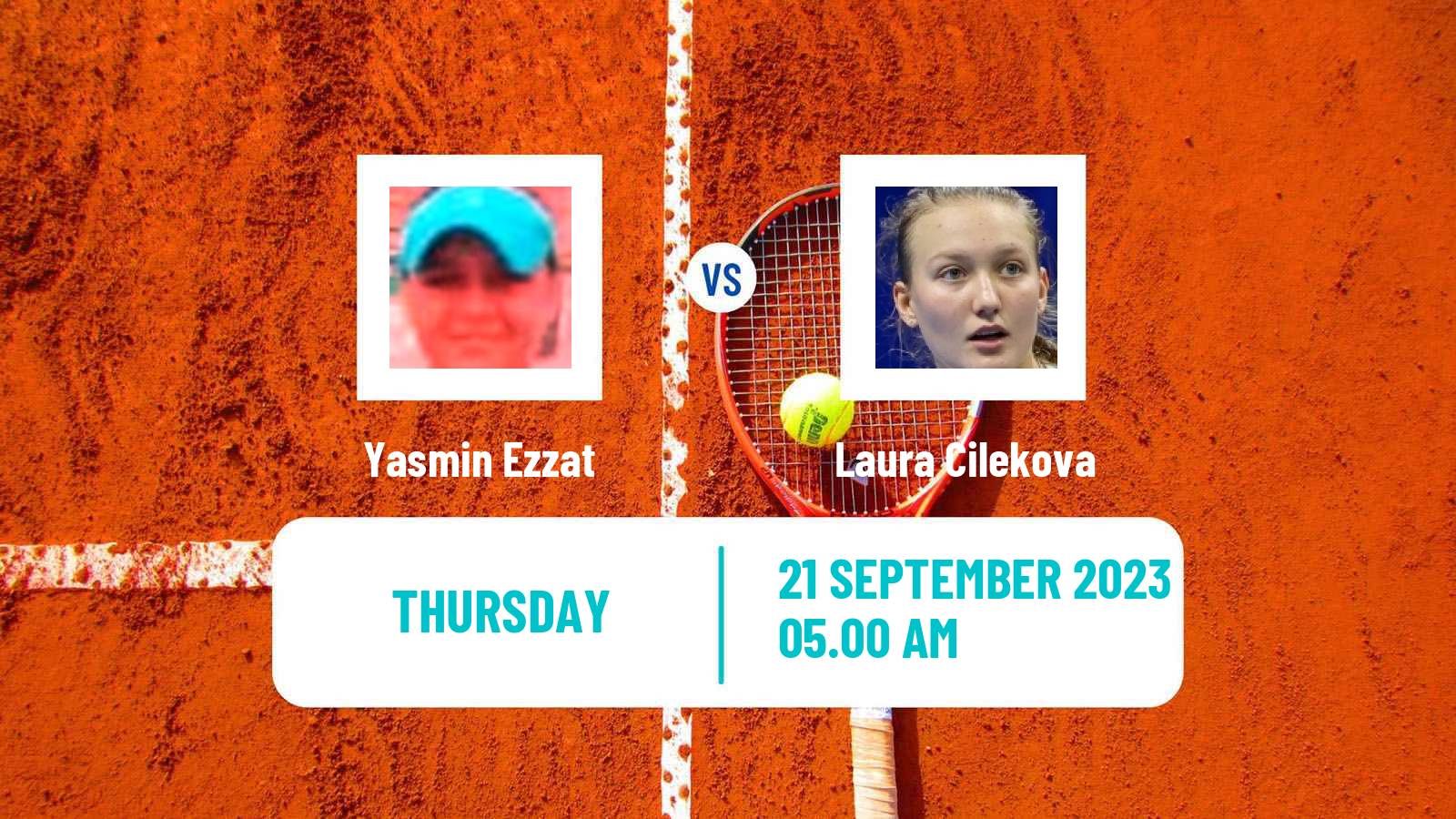 Tennis ITF W15 Sharm Elsheikh 11 Women Yasmin Ezzat - Laura Cilekova